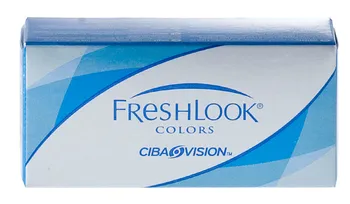 Kontaktní čočky Alcon FreshLook Colors Blue - dioptrické (2 čočky)