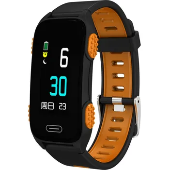 Fitness náramek Cube1 Smart band LY116 černý/oranžový