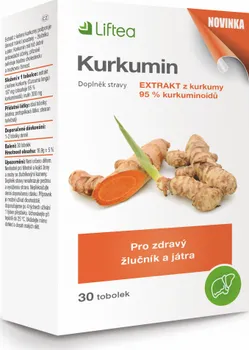 Přírodní produkt Liftea Kurkumin 30 tob.