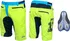 cyklistické kraťasy Force MTB 11 Fluo