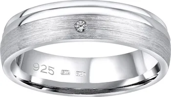 prsten Silvego Amora QRALP130W 60 mm