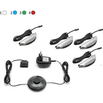 LED páska ImportWorld Osvětlení 4 LED Callisto (Barva: Zelená)