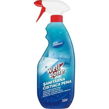 Čisticí prostředek WELL DONE Sanitární čistící pěna s rozprašovačem 750 ml