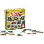 Piatnik Pexeso&Domino Traktory