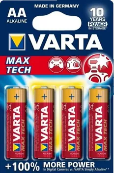 Článková baterie Varta Max Tech AA 4 ks