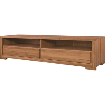 Jídelní stůl ImportWorld TV stolek Mike Classic masiv dub v50 x š150 x h45 cm (Barva dřeva: Dub bělený)