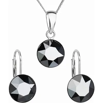 Souprava šperků Evolution Group 39140.5 hematite