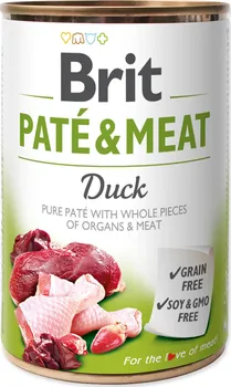 Krmivo pro psa Brit Dog Paté & Meat Duck