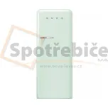 Smeg FAB28LPG6 retro chladnička pastelově zelená