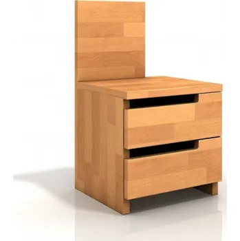 Jídelní stůl ImportWorld Noční stolek Erna High, buk masiv (Barva dřeva: Palisandr)