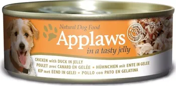 Krmivo pro psa Applaws Dog konzerva Jelly kuře s kachním masem v želé 156 g
