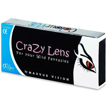 Kontaktní čočky ColourVUE Crazy Lens Purple - nedioptrické (2 čočky)