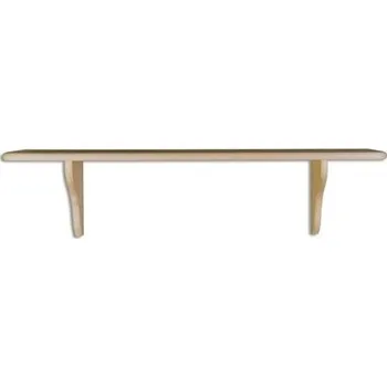 Postel ImportWorld Police Dirk masiv v25 x š100 x h20 cm (Barva dřeva: Ořech)