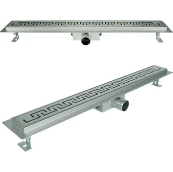 Odvodňovací žlab ROSS Celonerezový sprchový žlab INDIAN 80 cm včetně roštu