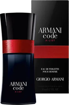 Pánský parfém Giorgio Armani Code A-List M EDT 50 ml