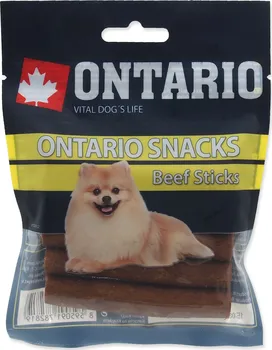 Pamlsek pro psa Ontario Dog Rawhide Stick 7,5 cm 5 ks