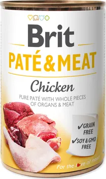 Krmivo pro psa Brit Paté & Meat Chicken 400 g