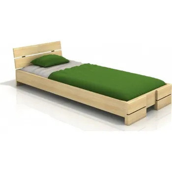 Nábytek ImportWorld Postel Elisabeth 90x200 cm, borovice masiv (Barva dřeva: Přírodní, Rošt varianta: Lamelový rošt)