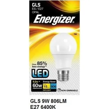 Žárovka Energizer GLS 9,2W E27 teplá bílá