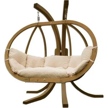 Zahradní houpačka ImportWorld Zahradní houpačka Ruby v195 x š232 x h137 cm (Barva: Ecru)