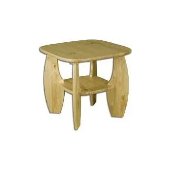 Jídelní stůl ImportWorld Konferenční stůl Brayan masiv v60 x š65 x h65 cm (Barva dřeva: Olše)