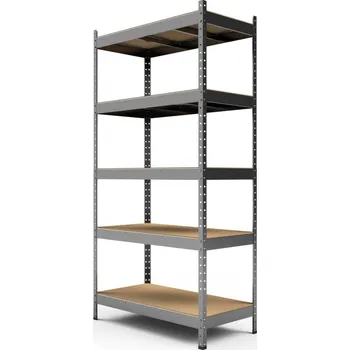 Dílenský regál ImportWorld Kovový regál Heavy 200x110x45 cm - 5 polic