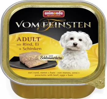 Krmivo pro psa Animonda Vom Feinsten Core paštika hovězí, vejce, šunka 150 g