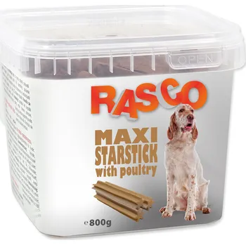 Rasco Dog Hvězdy natural s drůbeží 800 g Pamlsek pro psa Rasco Dog Hvězdy natural s drůbeží 800 g