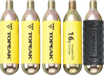 Topeak CO2 16 g set 5 ks a silikonový obal