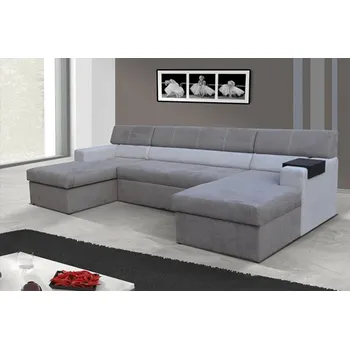 ImportWorld Rohová sedací souprava Cyrillein (Barva čalounění: Alova 42, Strana: Pravá)