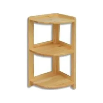 Knihovna ImportWorld Rohový regál Bill masiv v86 x š30 x h30 cm (Barva dřeva: Borovice)