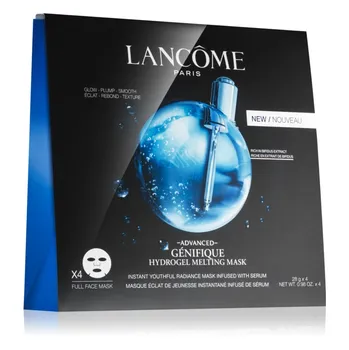 Lancôme Advanced Génifique Hydrogel Melting Mask hydrogelová pleťová maska Pleťová maska Lancôme Advanced Génifique Hydrogel Melting Mask hydrogelová pleťová maska
