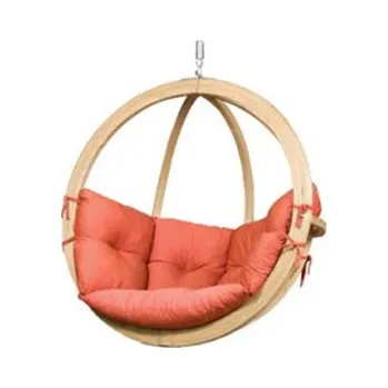 Zahradní houpačka ImportWorld Závěsná zahradní houpačka Bertha průměr 120 cm (Barva: Zelená)