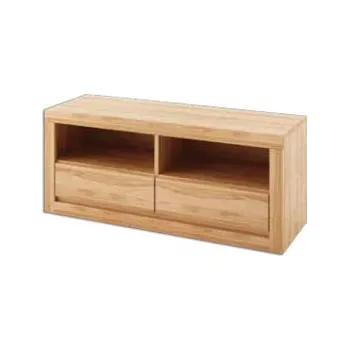 Nábytek ImportWorld TV stolek Gardenia masiv buk v50 x š120 x h41 cm (Barva dřeva: Rustikal)