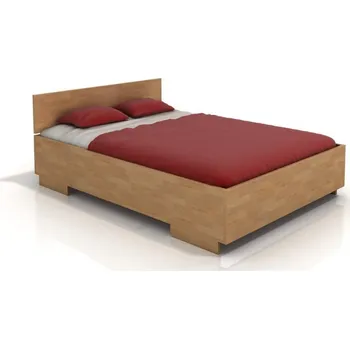 Nábytek ImportWorld Postel Erna High Long 180x220 cm, buk masiv (Barva dřeva: Přírodní, Rošt varianta: Lamelový rošt)