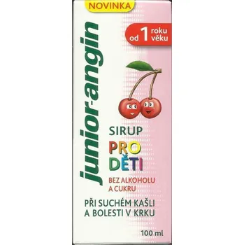 Přírodní produkt Bayer Junior-angin sirup 100 ml