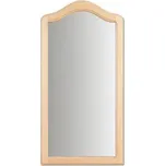 ImportWorld Dřevěné zrcadlo Irvin v108 x š56 cm (Barva dřeva: Šedá)