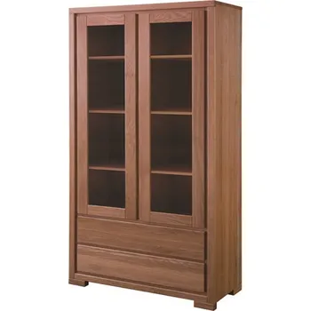 Obývací pokoj ImportWorld Knihovna Prior Classic masiv dub v195 x š95 x h40 cm (Barva dřeva: Dub přírodní)