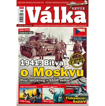Časopis Válka Revue 1-2/2018 - 1941: Bitva o Moskvu