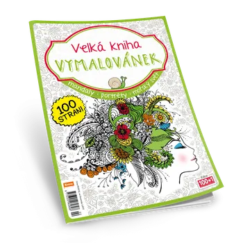 Antistresové omalovánky Velká kniha Vymalovánek jarně zelená (č. 2)