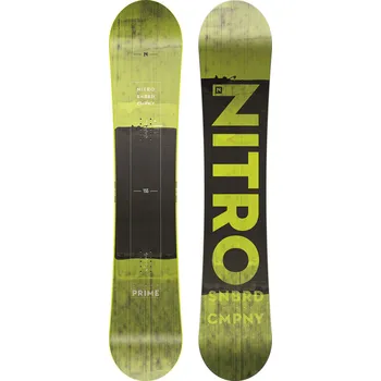 Snowboard Nitro Prime Toxic zelený 155 cm