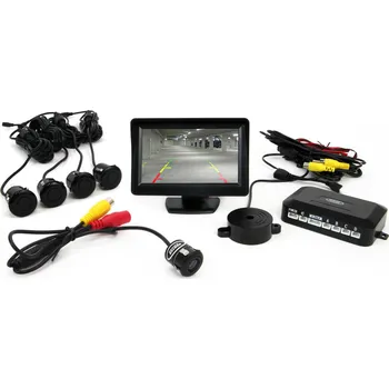 Parkovací asistent Parkovací asistent 4 stříbrné senzory TFT 4.3 's úhlovou kamerou 304 (30913)