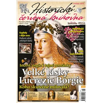 Časopis Historická červená knihovna - Velké lásky Lucrezie Borgie