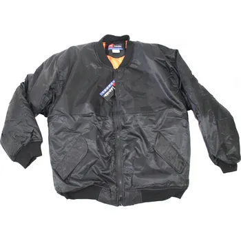 Bunda BOMBER MA1 Jon Lauren APPAREL - černá Velikost: XL