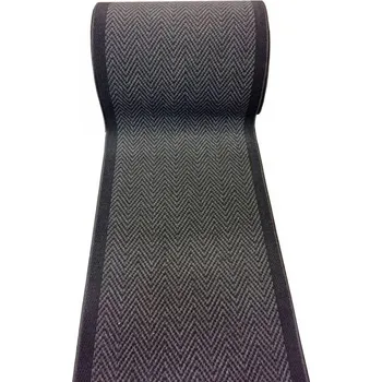 Koberec Běhoun Vancouver černý 1 m 67 cm šíře