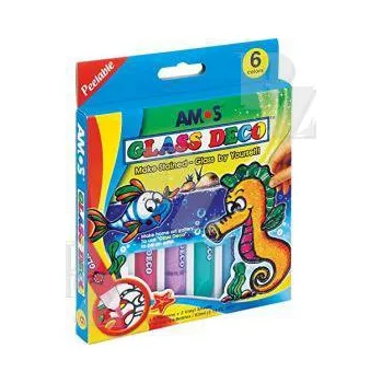 Speciální výtvarná barva Barvy na sklo sada Amos 1492, Anděl Přerov