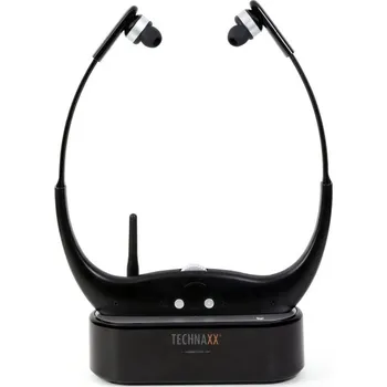 Sluchátka Technaxx TV Chin Gurard TX-99 černá