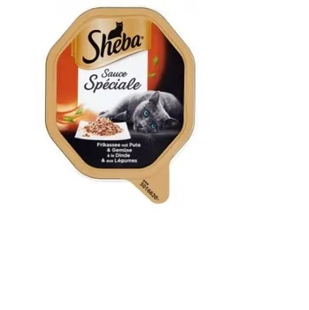 Krmivo pro kočku Sheba vanička Krůtí se zeleninou 85 g