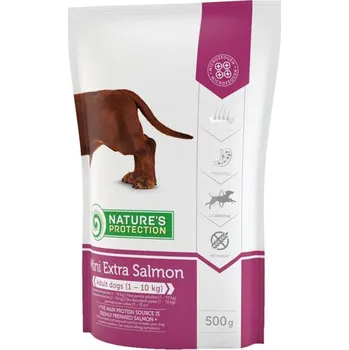 Krmivo pro psa Nature's Protection Dog Dry Adult Mini Extra Salmon