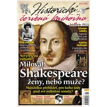 Časopis Historická červená knihovna - Miloval Shakespeare ženy, nebo muže?
